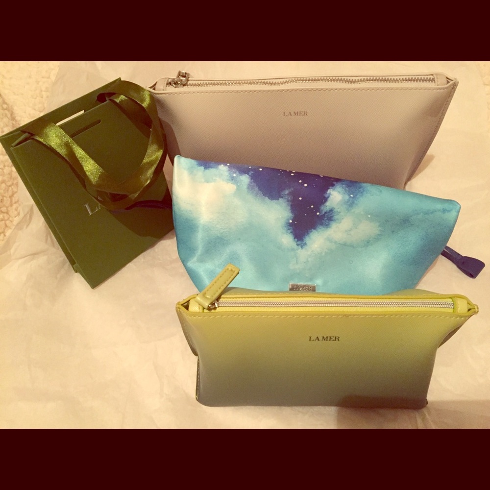 La Mer Cosmetic bags (4 bags)